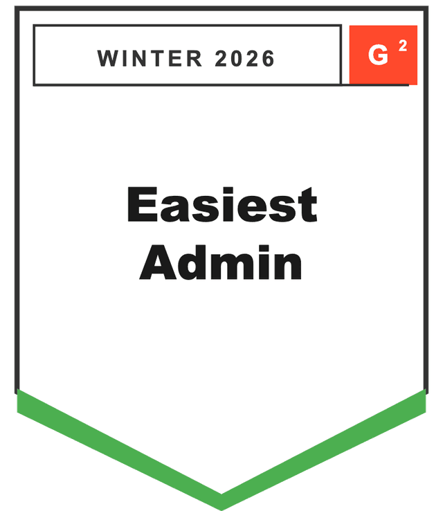 G2 Easiest Admin — Accounts Receivable Enterprise