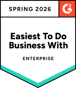G2 AR Easiest To Do Business With Enterprise